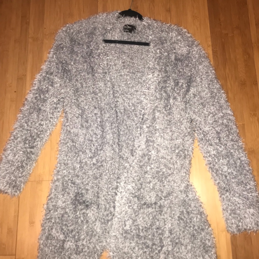 Shaggy cozy cardigan